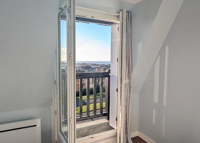 Le Panoramique, F2- Vue Imprenable, Wifi & Parking Blonville-sur-Mer