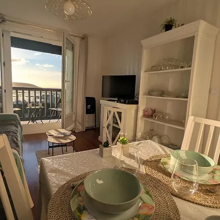 Le Panoramique, F2- Vue Imprenable, Wifi & Parking * Blonville-sur-Mer