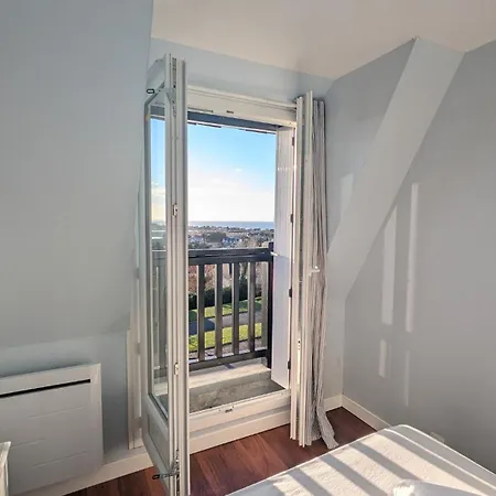 Le Panoramique, F2- Vue Imprenable, Wifi & Parking Blonville-sur-Mer