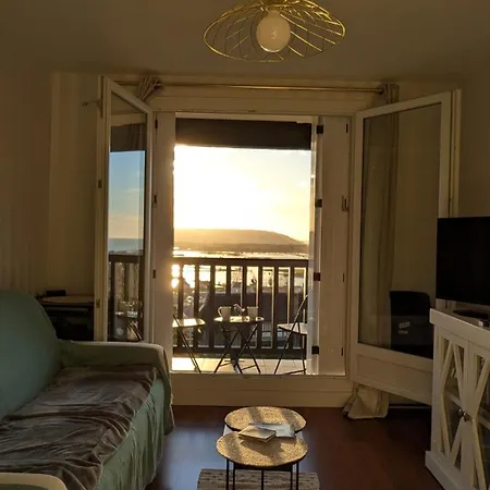 Le Panoramique, F2- Vue Imprenable, Wifi & Parking Apartamento Blonville-sur-Mer